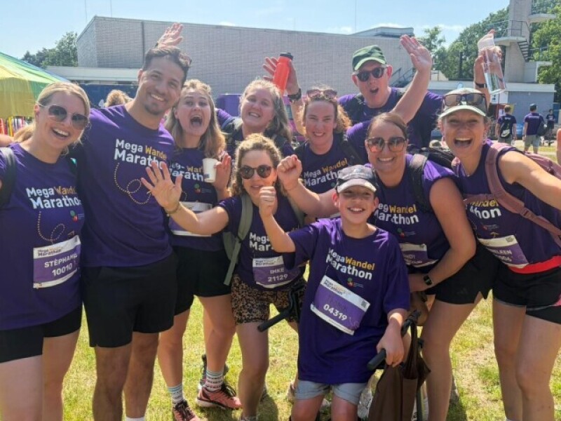 Wandelen voor Stichting het Gehandicapte Kind